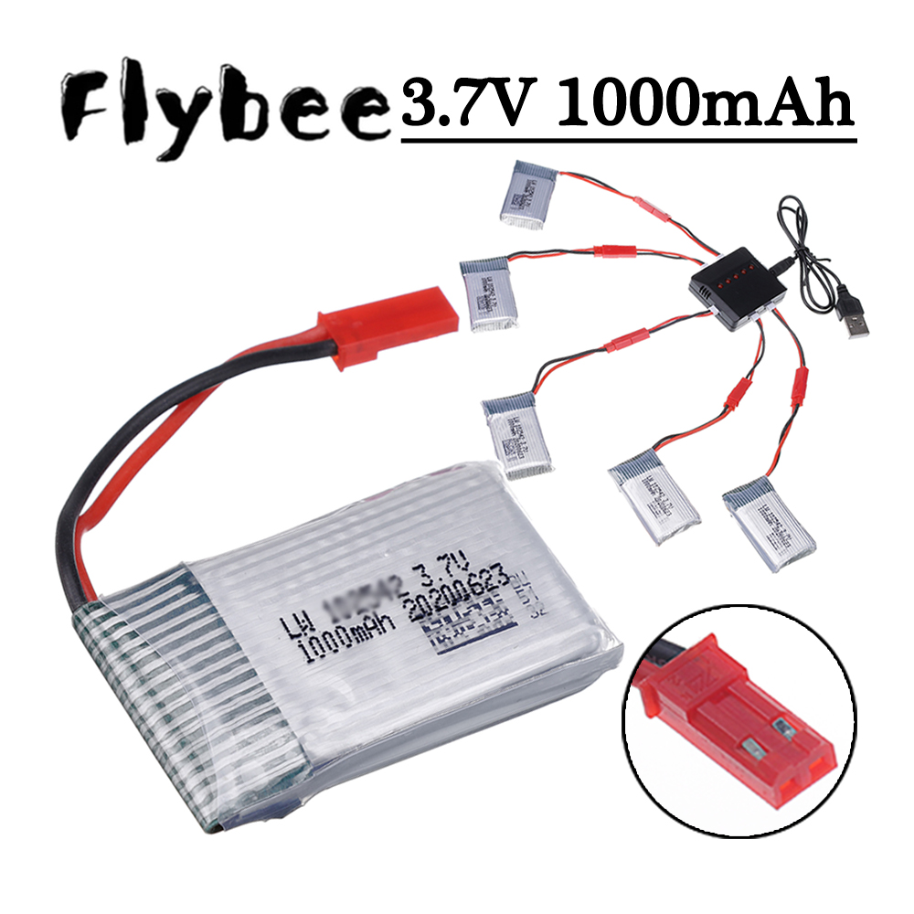 Drone Battery Charger - 3.7V 1000mah Lipo Pil ve Şarj