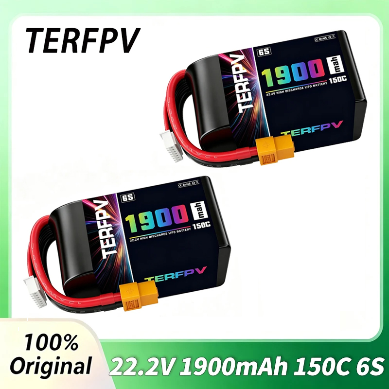 1/2 Adet TERFPV Lipo 6S 1900mA - Drone Battery 6S incelemesi ve fiyatı