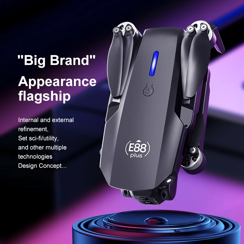 Yeni E88 Plus Quadcopter Drone - Drone Battery Case incelemesi ve fiyatı